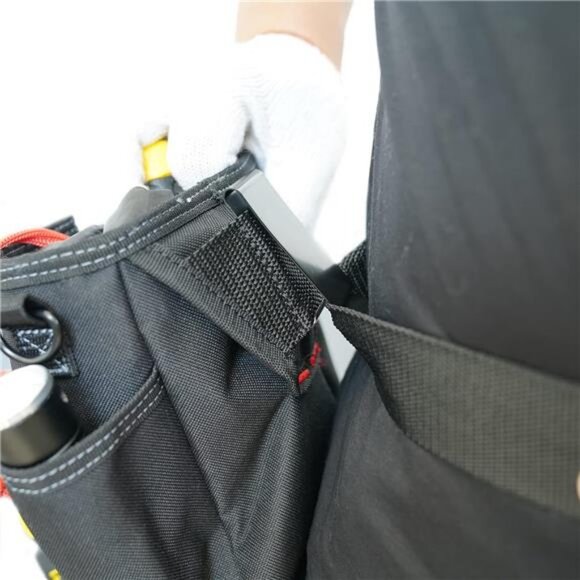 Shoulder Strap Tool Pouch Utility Tool Belt Pouches,Compact Top Drawstring - Picture 5 of 7